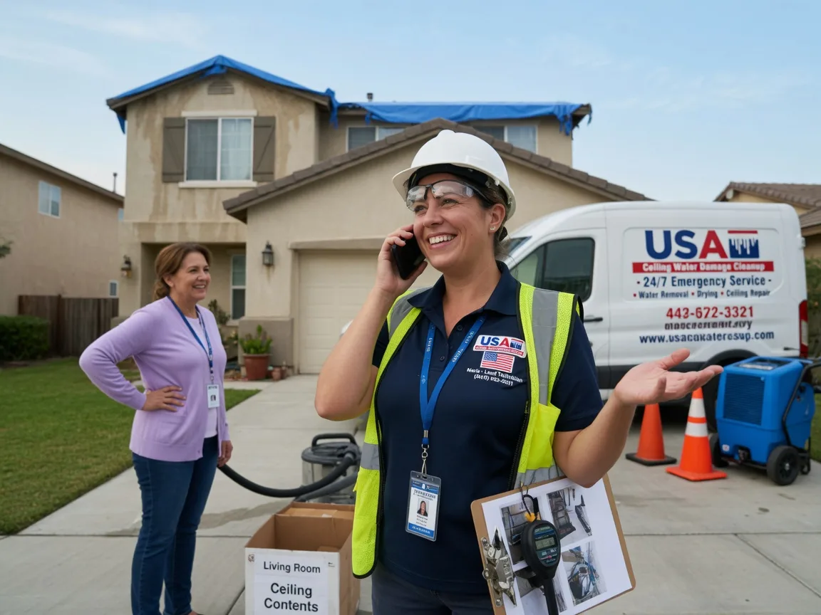 Ceiling Water Damage Restoration Germantown, IL FAQs